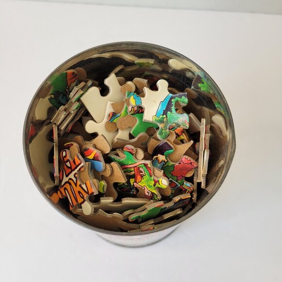 VTG Rip Van Winkle 1971 Jigsaw Story Puzzle in Tin Can American Publishing Corp - Picture 5 of 7
